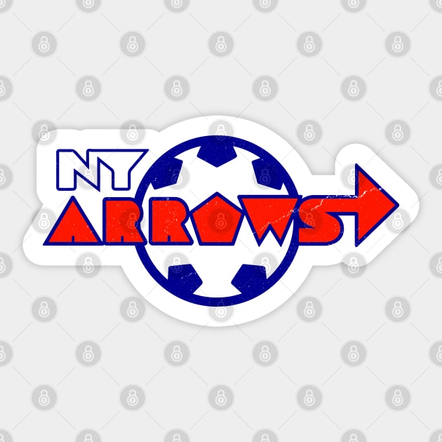 DEFUNCT - New York Arrows Soccer Sticker by LocalZonly